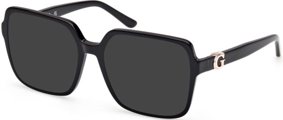 Guess GU50228 sunglasses in Shiny Black