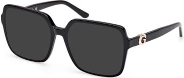Guess GU50228 sunglasses in Shiny Black