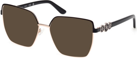 Guess GU50229 sunglasses in Matte Black