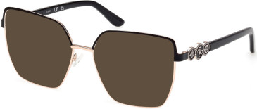 Guess GU50229 sunglasses in Matte Black
