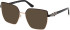 Guess GU50229 sunglasses in Matte Black
