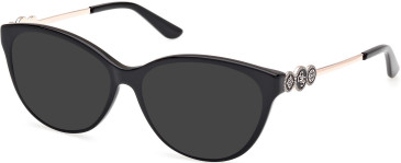 Guess GU50230 sunglasses in Shiny Black