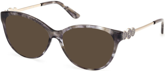 Guess GU50230 sunglasses in Grey/Havana