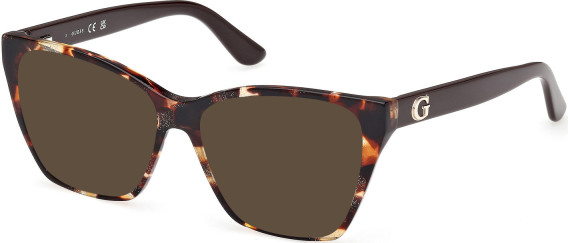 Guess GU50235 sunglasses in Dark Havana