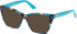 Guess GU50235 sunglasses in Turquoise/Havana
