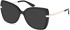 Guess GU50245 sunglasses in Shiny Black