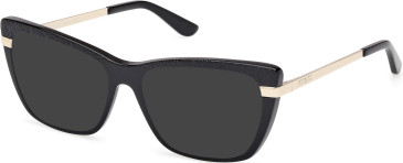 Guess GU50246 sunglasses in Shiny Black