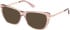 Guess GU50246 sunglasses in Shiny Beige