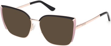 Guess GU50249 sunglasses in Matte Black