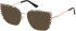 Guess GU50249 sunglasses in Shiny Rose Gold