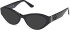 Guess GU50305 sunglasses in Shiny Black