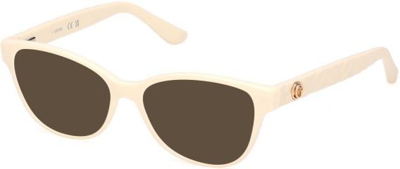 Guess GU50307-53 sunglasses in Shiny Ivory