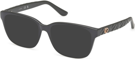 Guess GU50308-55 sunglasses in Shiny Dark Green
