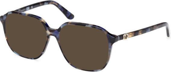 Guess GU50309 sunglasses in Blue/Havana