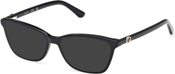 Guess GU50310-54 sunglasses in Shiny Black