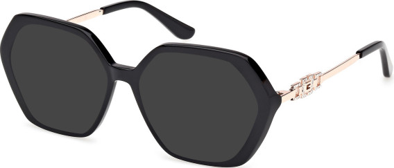 Guess GU50317 sunglasses in Shiny Black