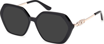 Guess GU50317 sunglasses in Shiny Black