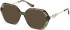 Guess GU50317 sunglasses in Dark Green/Havana