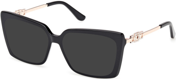 Guess GU50318 sunglasses in Shiny Black