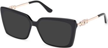 Guess GU50318 sunglasses in Shiny Black