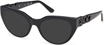 Guess GU50323 sunglasses in Shiny Black