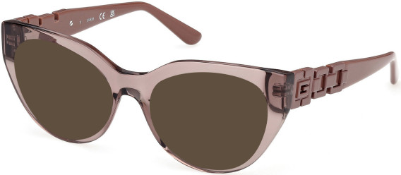 Guess GU50323 sunglasses in Shiny Beige