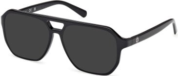Guess GU50327 sunglasses in Shiny Black
