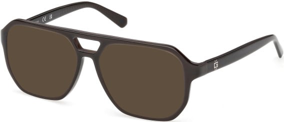 Guess GU50327 sunglasses in Shiny Dark Green