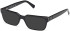 Guess GU50329-54 sunglasses in Shiny Black