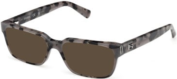 Guess GU50329-56 sunglasses in Grey/Havana