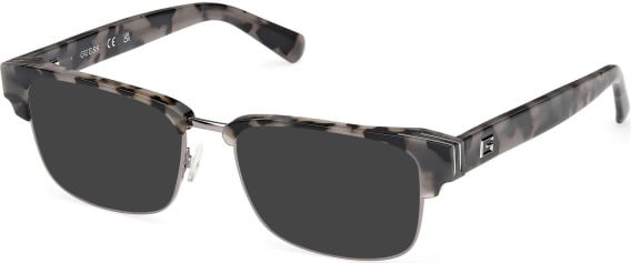 Guess GU50330 sunglasses in Grey/Havana