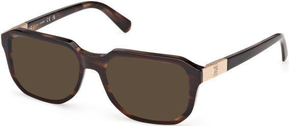 Guess GU50332 sunglasses in Dark Brown/Horn