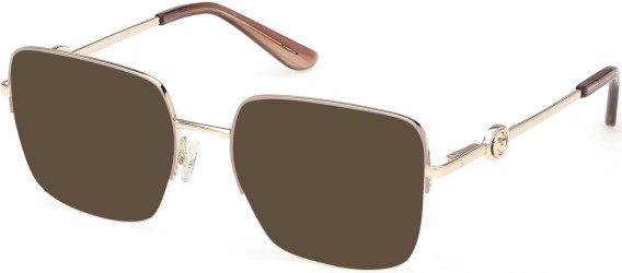 Guess GU50347 sunglasses in Matte Beige