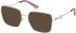 Guess GU50347 sunglasses in Matte Beige