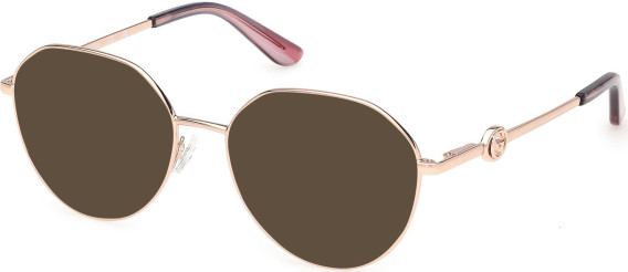 Guess GU50348 sunglasses in Shiny Rose Gold