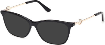 Guess GU50349-54 sunglasses in Shiny Black