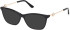 Guess GU50349-54 sunglasses in Shiny Black