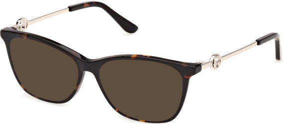Guess GU50349-54 sunglasses in Dark Havana