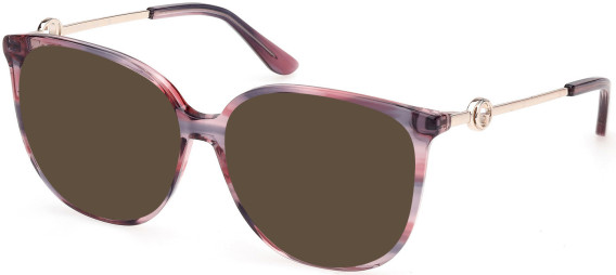 Guess GU50350 sunglasses in Pink/Horn