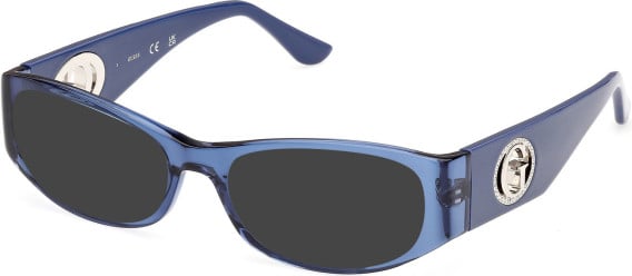 Guess GU50352 sunglasses in Shiny Blue