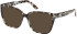 Guess GU50354-53 sunglasses in Light Blue/Havana