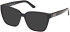 Guess GU50354-55 sunglasses in Shiny Black