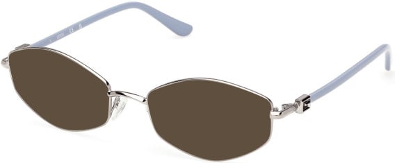 Guess GU50355 sunglasses in Shiny Gunmetal