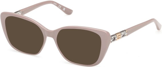 Guess GU50358 sunglasses in Shiny Beige
