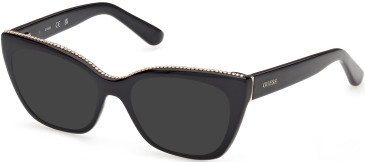 Guess GU50361-50 sunglasses in Shiny Black