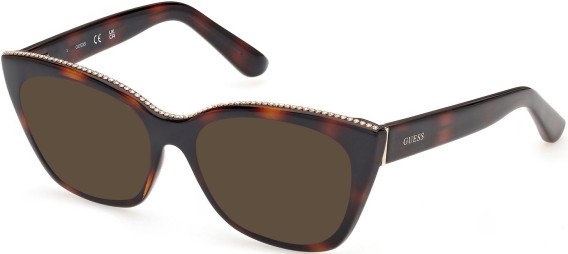 Guess GU50361-50 sunglasses in Dark Havana