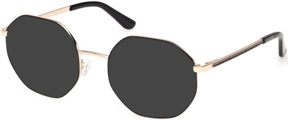 Guess GU50363 sunglasses in Matte Black