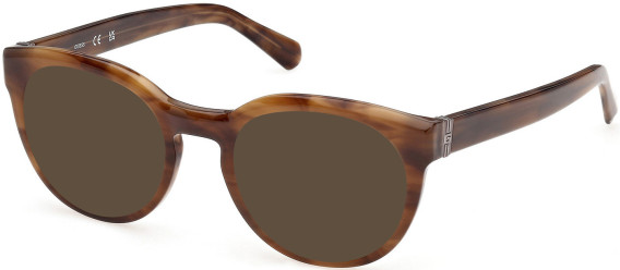 Guess GU50366 sunglasses in Light Brown/Horn