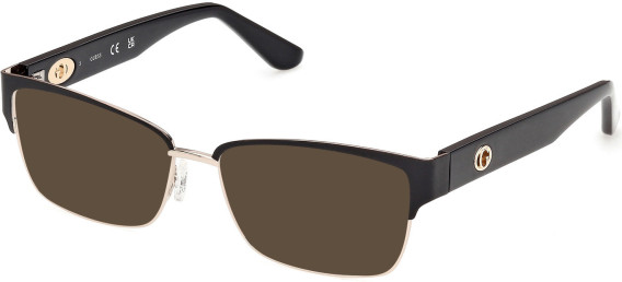 Guess GU50383 sunglasses in Matte Black