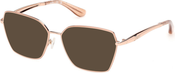 Guess GU50384 sunglasses in Shiny Rose Gold